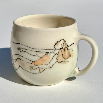 Bronwyn Arundel 8-10oz Swimmer Mug #f1050