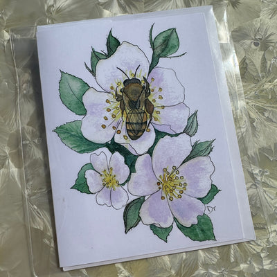 Danica Templeton Art Honey Bee Card