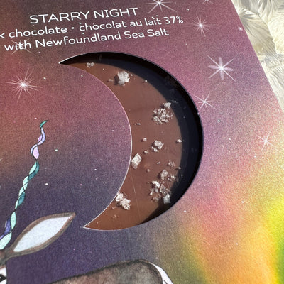 Soma "Starry Night" NL Sea Salt on 37% Milk Chocolate