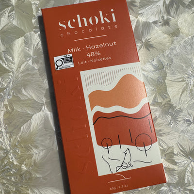 Schoki BC Roasted Hazelnuts in 48% Milk Chocolate
