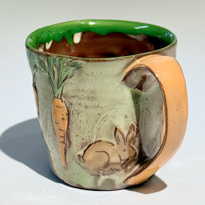 Kaitlyn Brennan 10oz Bunny & Carrot Mug #M1691