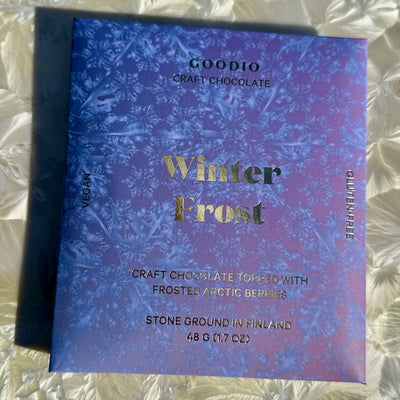 Goodio "Winter Frost" 49% Bar with Frosted Arctic Berries