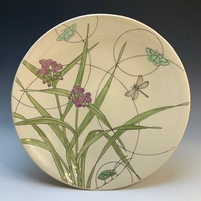 Andrea Vuletin 11" Spiderwort Bowl