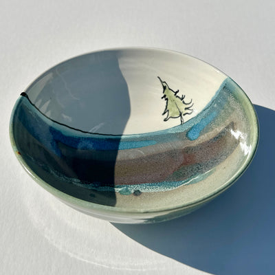 Bronwyn Arundel Tree Landscape Bowl #f1037