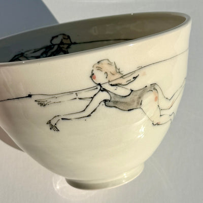 Bronwyn Arundel Large Swimmer Bowl #LX012