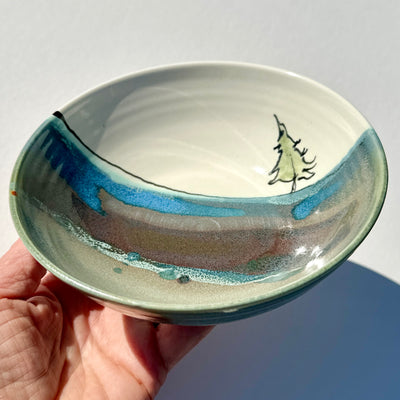 Bronwyn Arundel Tree Landscape Bowl #f1037