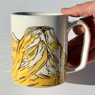 Astrid Kruse 12oz Yellow Mountain Mug #M1500