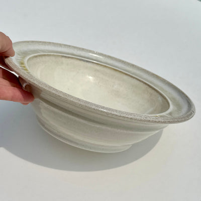 Large Bowl With Beach Sand from Sandy Point Beach, Lawn #N2138