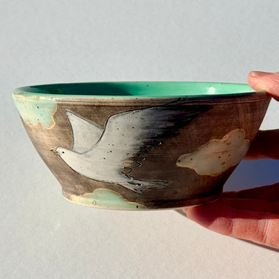 Marla Benton Seagull Bowl #LX021