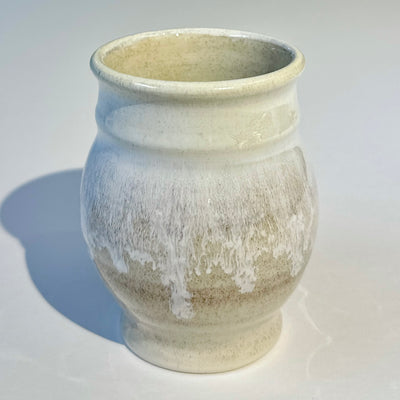 Alexis Templeton 10-12oz White Wine Cup with Beach Sand from Lawn #f1000