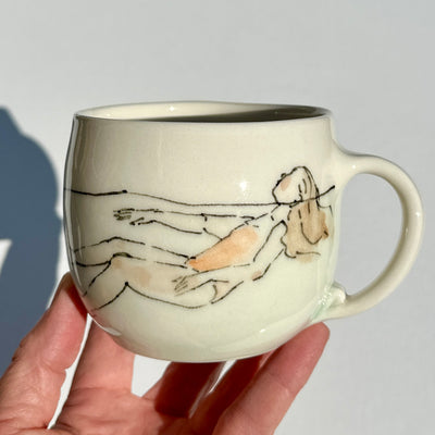 Bronwyn Arundel 8-10oz Swimmer Mug #f1050