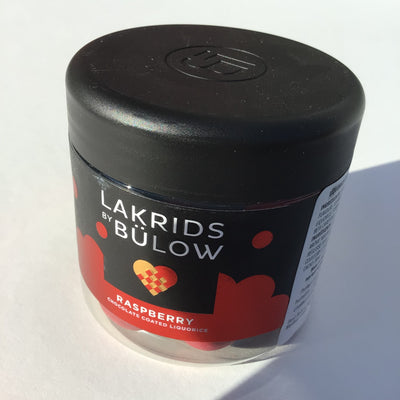 Lakrids by Bülow Raspberry Chocolate-Covered Liquorice Front