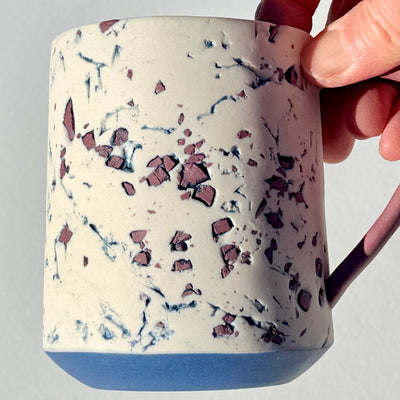 Rachael Kroeker 12oz Purple & Blue Grog Pop Mug #M1577