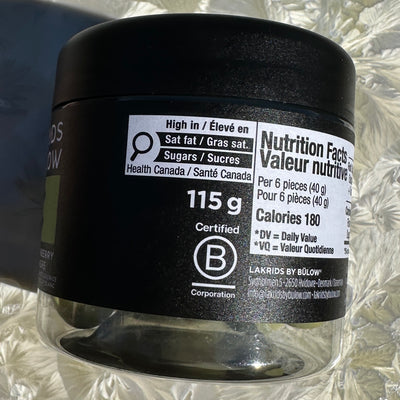 Lakrids by Bülow “C” Sour Strawberry Chocolate-Covered Liquorice