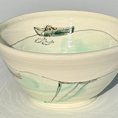 Bronwyn Arundel Large Seaside Serving Bowl #LX032