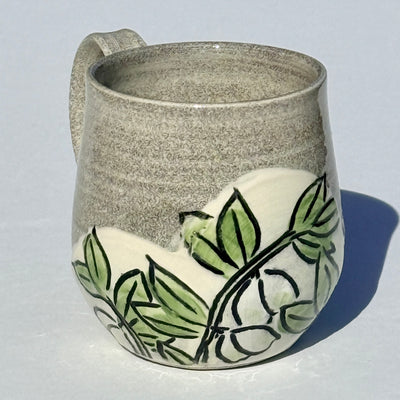 Maaike Charron 12oz Round Flower Mug with Solomon's Seal #N2940