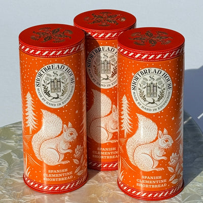 Spanish Clementine Shortbread Tin from Shortbread House of Edinburgh