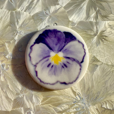 Pansy Ornament #N2860
