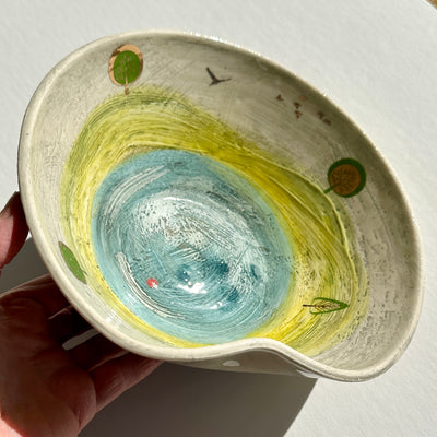 Lesley McInally Large Landscape Bowl #LIX114