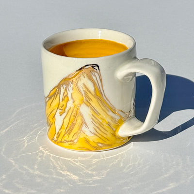 Astrid Kruse 12oz Yellow Mountain Mug #M1499