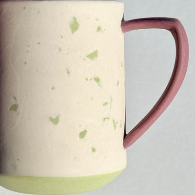 Rachael Kroeker 12oz Green Confetti Mug #M1584