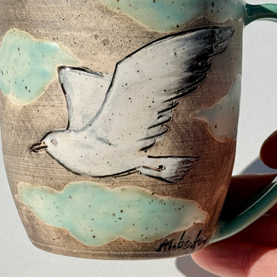 Marla Benton 12oz Seagull Mug #M1556