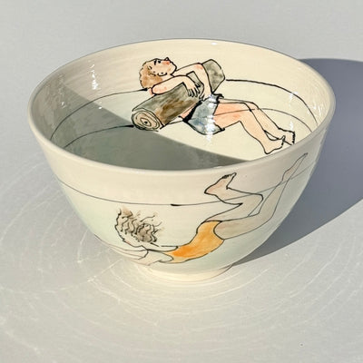 Bronwyn Arundel Large Swimmer Bowl #LX031