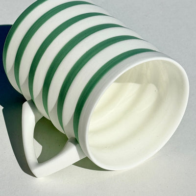 Noriko Masuda 'Oscillate' Teal 8oz Mug #M1569