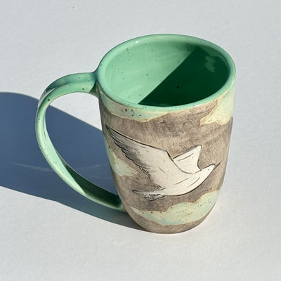 Marla Benton 14oz Seagull Mug #M1537