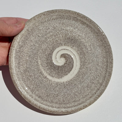 Party Plate with Beach Sand from Salmon Cove, Newfoundland #N2658