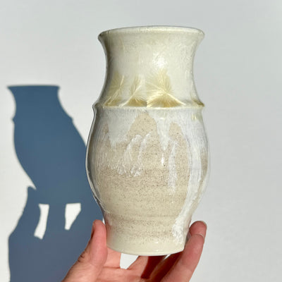 Alexis Templeton Vase with Beach Sand from Lawn, Newfoundland #f1001