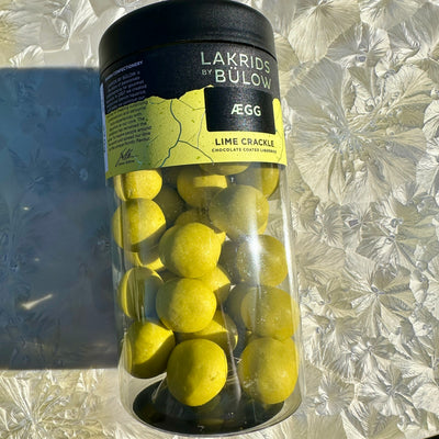 Lakrids by Bülow "ÆGG" Lime Crackle Tall Jar