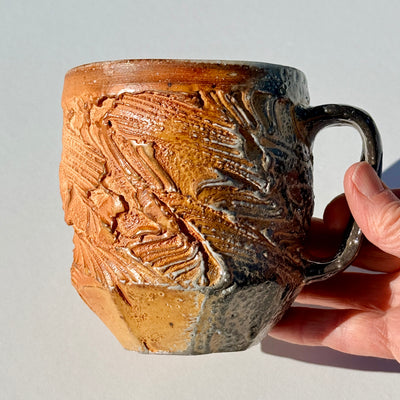 Astrid Kruse 18oz Soda-Fired Mug #M1516