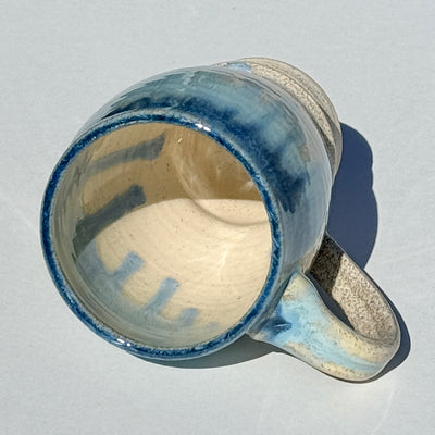 Alexis Templeton 16oz Mug with Beach Sand from Salmon Cove #M1604