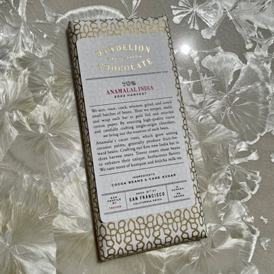 Dandelion Chocolate Anamalai, India 70%