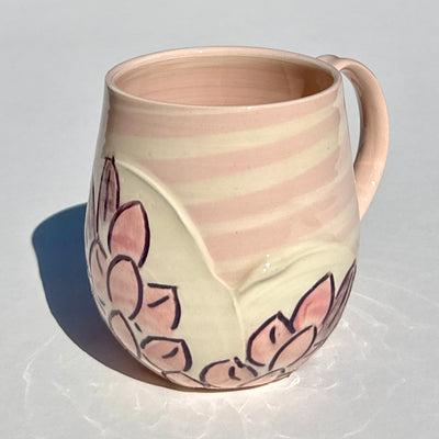 Maaike Charron 12oz Pink Lupine Mug #f1024