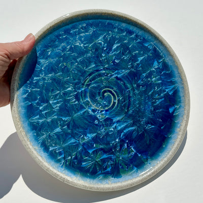 Dinner Plate with Beach Sand from Elliston #N2192