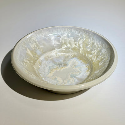 Alexis Templeton White Crystalline Bowl #LIX131