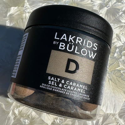 Lakrids by Bülow "D" Salt and Caramel Chocolate-Covered Liquorice