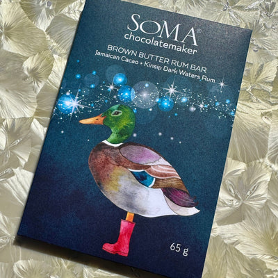 Soma Brown Butter Rum Milk Chocolate Bar