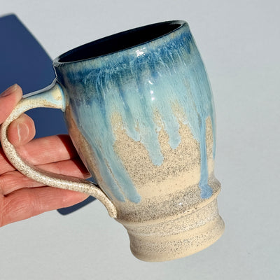 Alexis Templeton 16oz Mug with Beach Sand from Salmon Cove #M1604