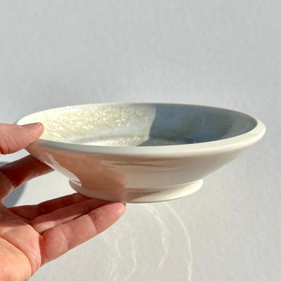 White Crystalline Bowl #N2356