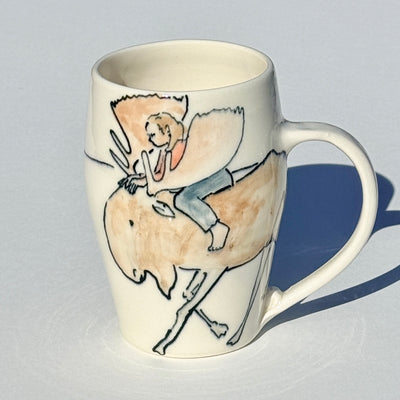 Bronwyn Arundel 16oz Moose Rider Mug #M1627