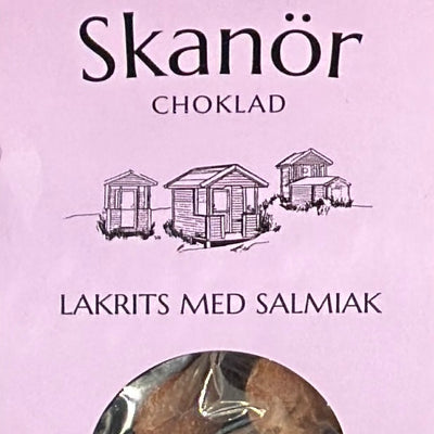 Skanör Chocolate Covered Salmiak Licorice