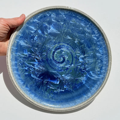 Dinner Plate with Beach Sand from Salmon Cove, Newfoundland #N3003