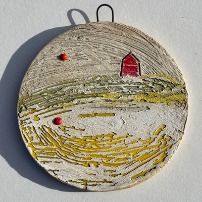 Lesley McInally Medium Round Ornament #N2853