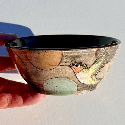 Marla Benton Hummingbird Bowl #LX019