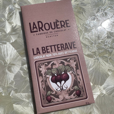 LaRouère "La Betterave" Beetroot 70% Dark Chocolate Bar