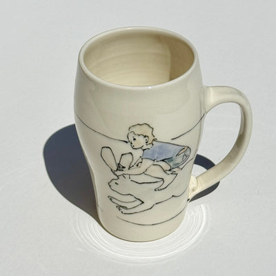 Bronwyn Arundel 14-16oz Rabbit Rider Mug #N2579
