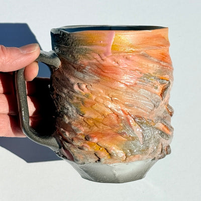 Astrid Kruse 16oz Soda-Fired Mug #M1521